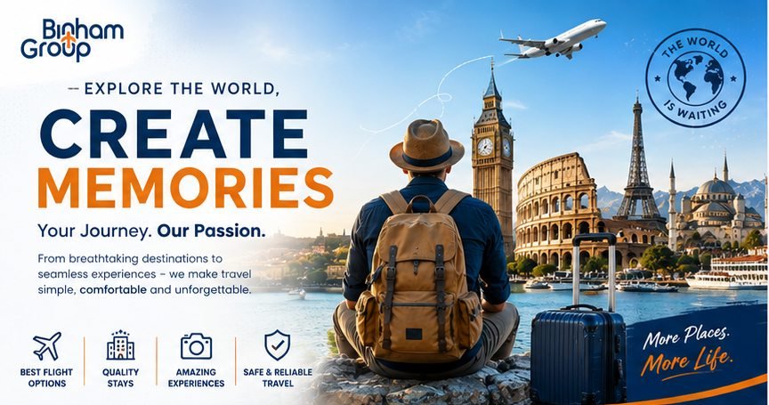 Explore the world, create memories — your journey, our passion.